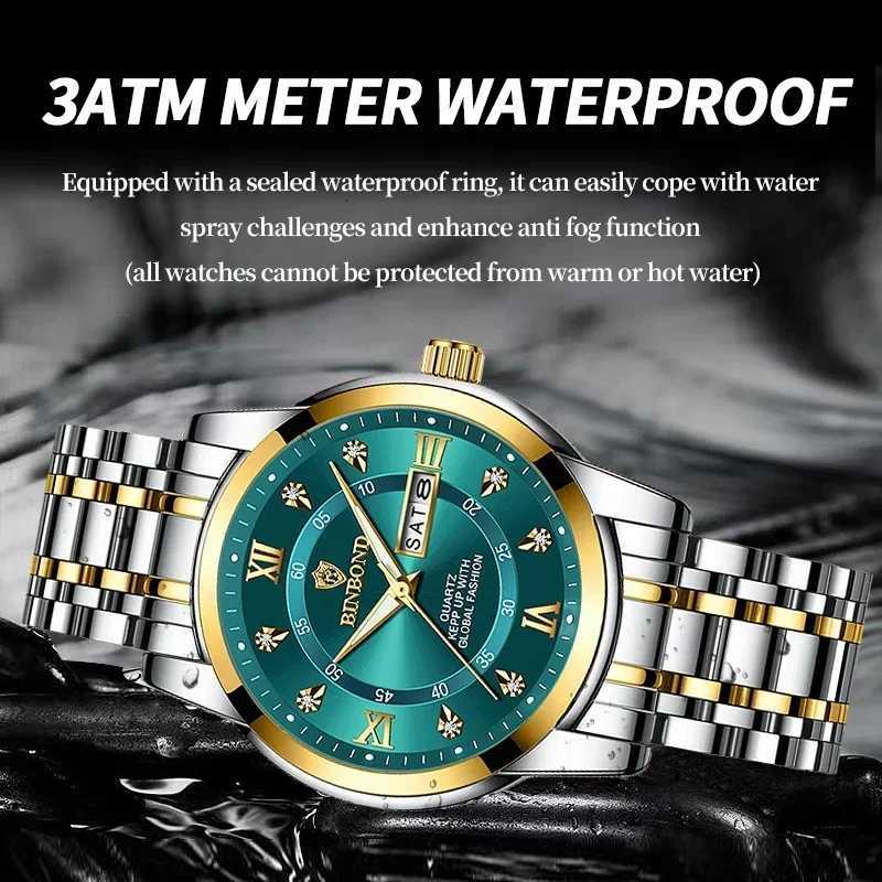 2023 Fashion Quartz Wristwatches Gold Diamond Clock Men Luxury Watch Automatic Watches Mens Gifts Relojes W250718