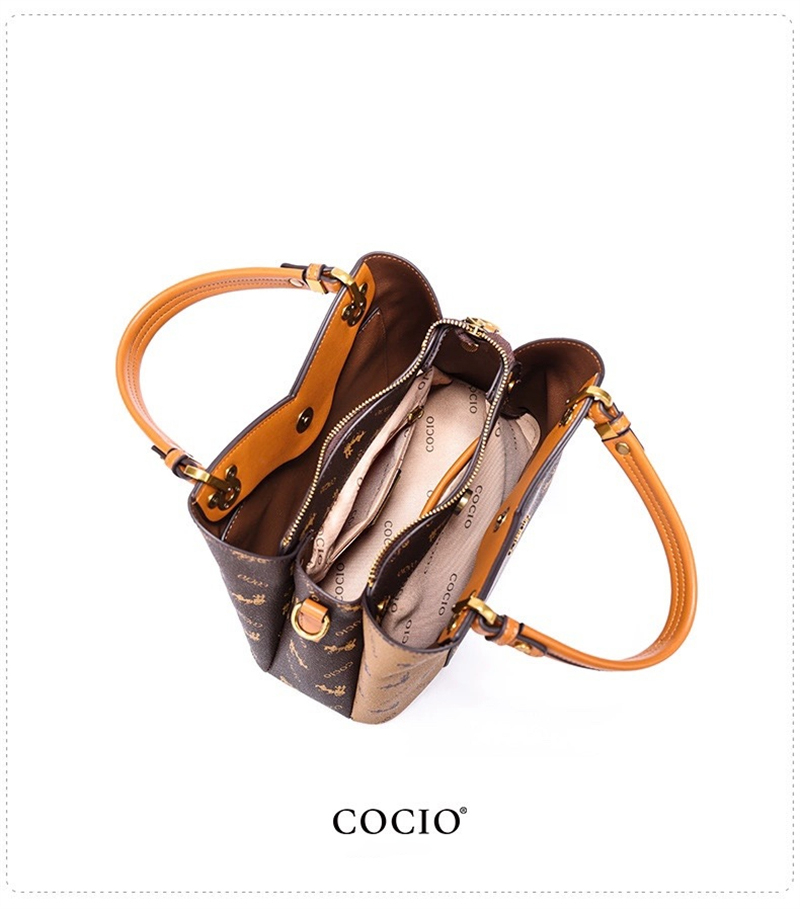 COCIO designer Shoulder Bags light luxury New handbag fashionable womens handbag business classic bag