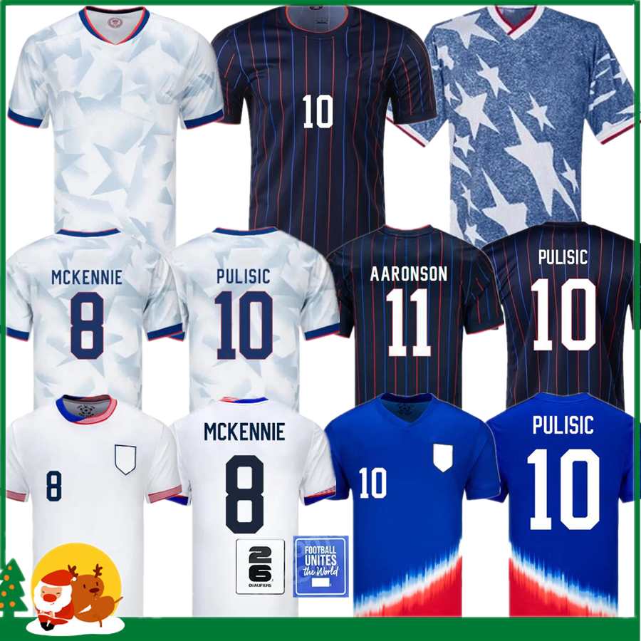 2024 2025 United states PULISIC Soccer Jerseys McKENNIE REYNA McKENNIE WEAH SWANSON USAs MORGAN RAPINOE 1994 Men woman kids kit Football Shirt