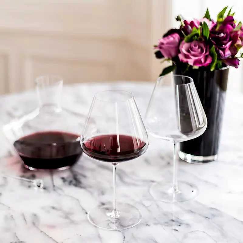Zalto Style Upscale Banquet Crystal Handmade Wine Glass Extremely Thin Masterly Craft Perfect Flawless ics Goblet W250719