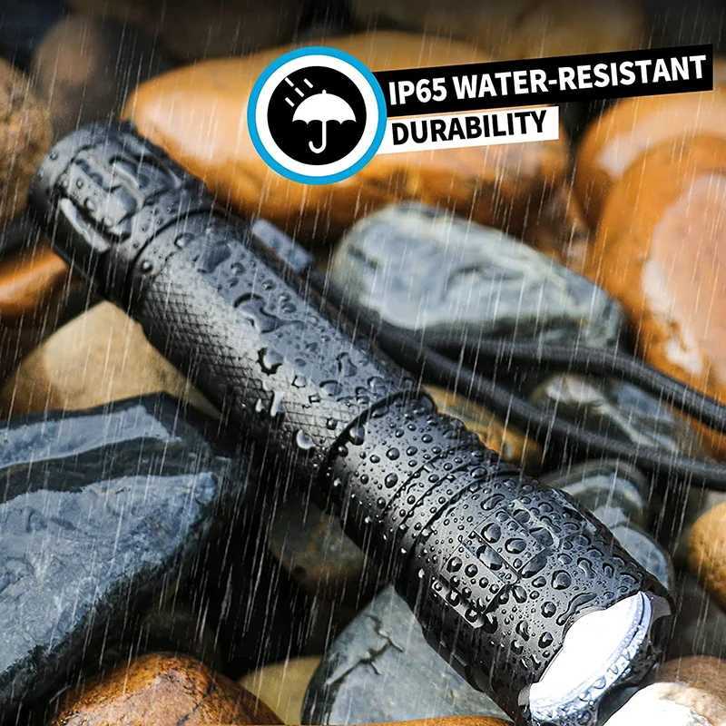 Tactical Flashlight 1200 Lumen D Light with Picatinny Rail/Mlok Mount for Outdoor and Pure Switch IncludedXJ250718