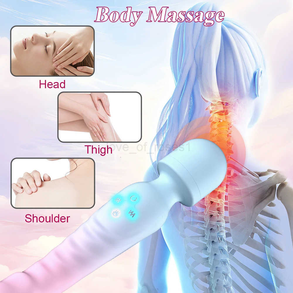 Powerful AV Vibrator for Women G Spot Dildos Magic Wand Clitoris Stimulator Female Vagina Massager Adults Sex Toys for Women Z250719