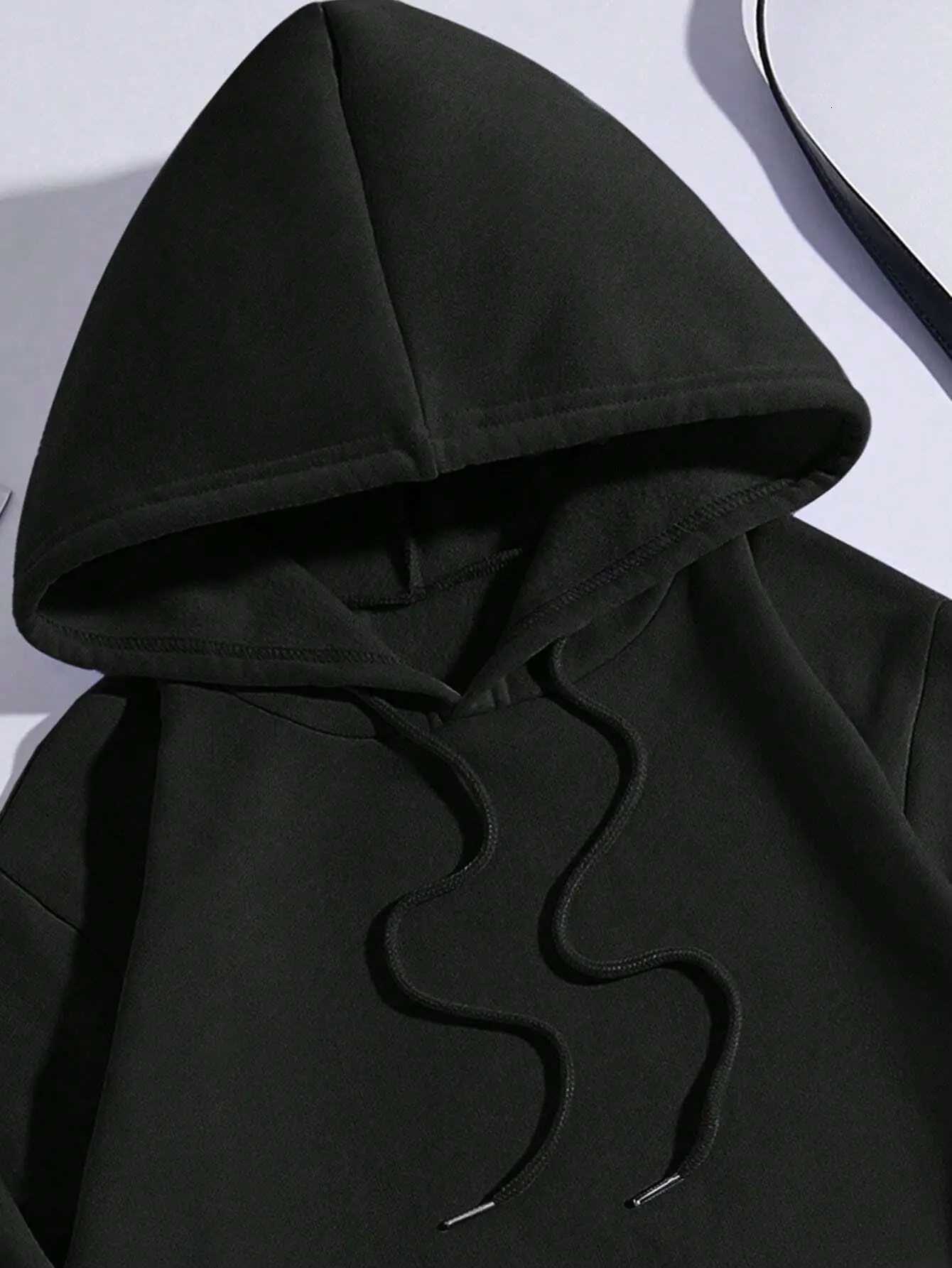 Dear Person Behind Me Letter Graphic Print Hoody Womens Fashion Soft Sweatshirt Autumn Warm Fleece Hooded Casual Loose Tops Z250719