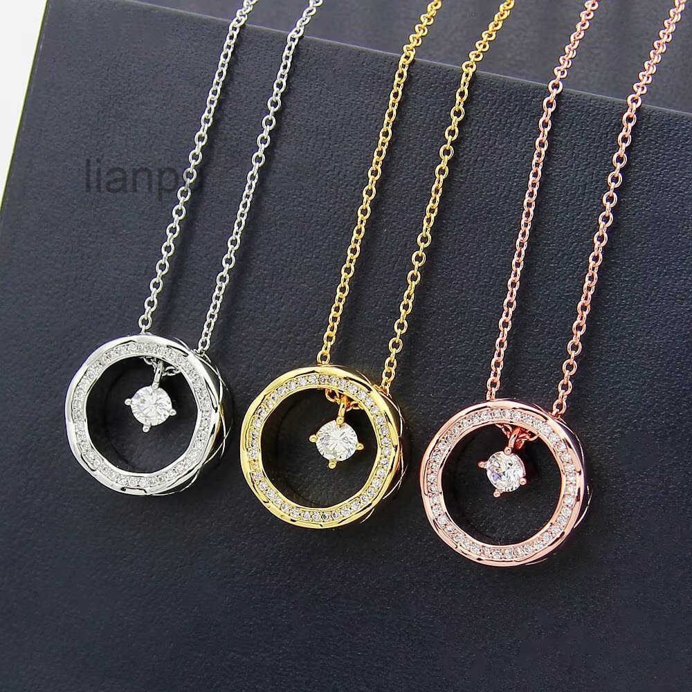 sier 10A Jewlery sterling Necklace U Shape Pendant Necklace Designer Jewlery Woman Dia Tennis Chain Men Jewelrys chan Necklace Pure Sier55