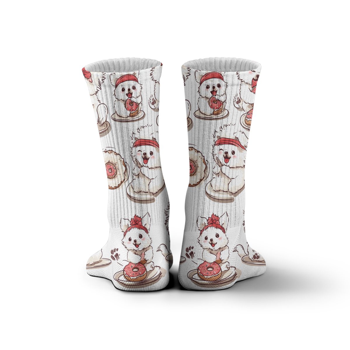 Cute Donut - Loving Pets Unisex Tube Sock C065