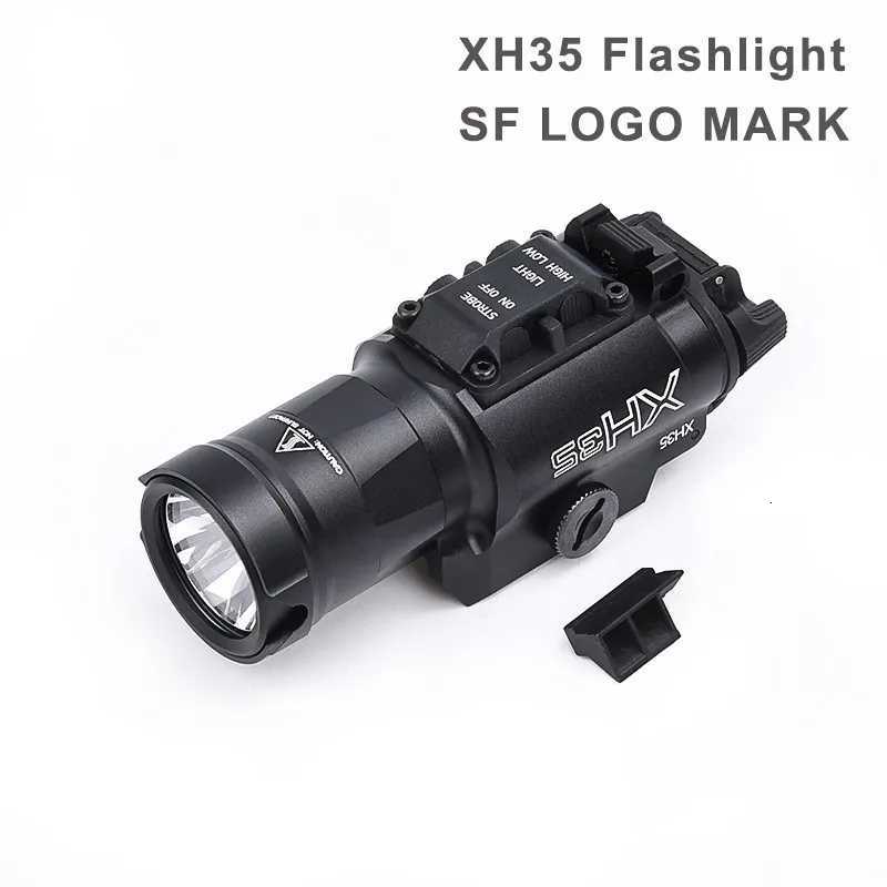 Airsoft Tactical X300 X300U X300UH-B Pistol Scout Light X300V Strobe Flashlight SF XH35 Hunting Weapon Gun Gloc17 Flashlight Lamp XJ250718