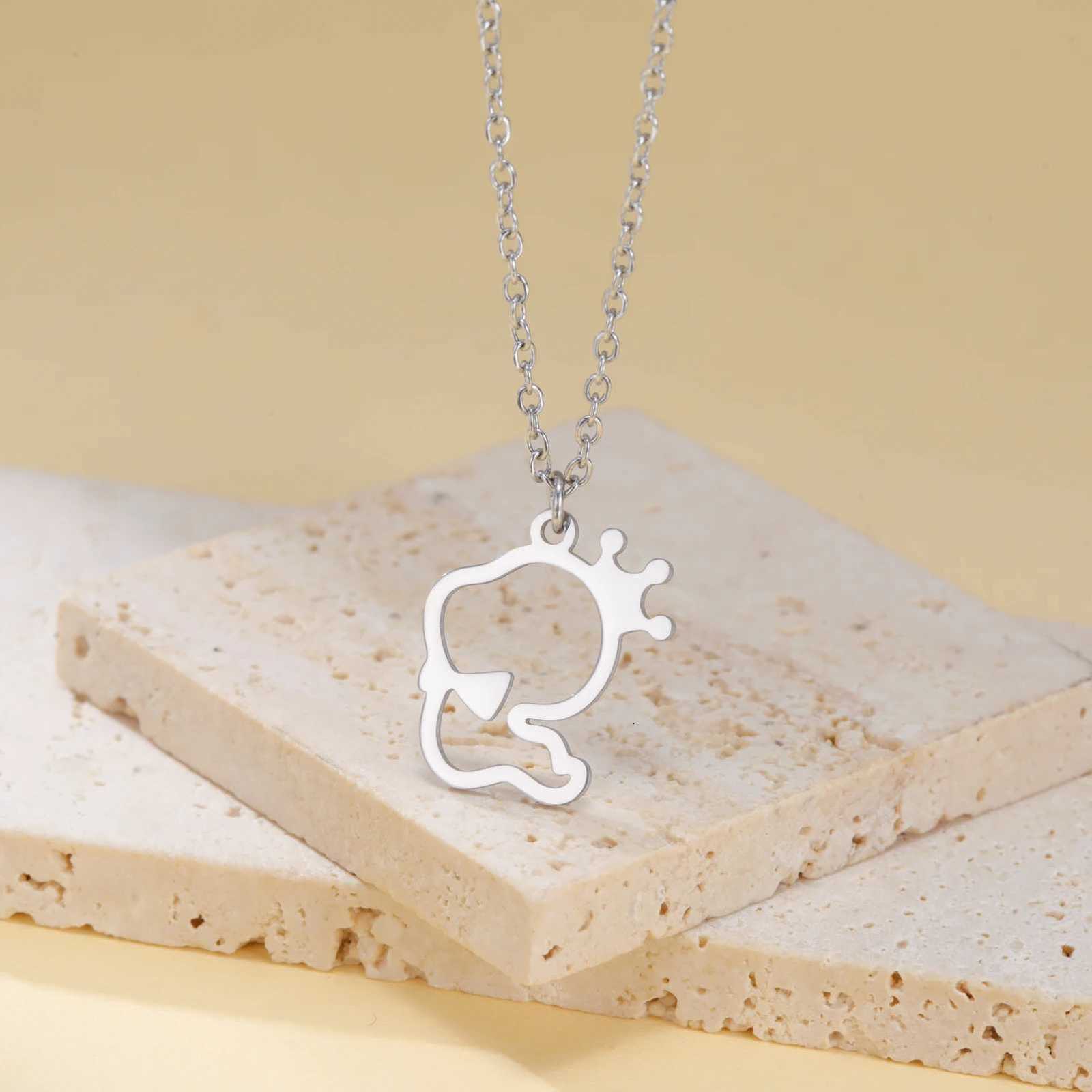 Cazador Cute Snake with Crown Bowtie Necklace Stainless Steel Pendant Necklaces for Women Girl Jewelry Birthday Gifts 2025 New W250718