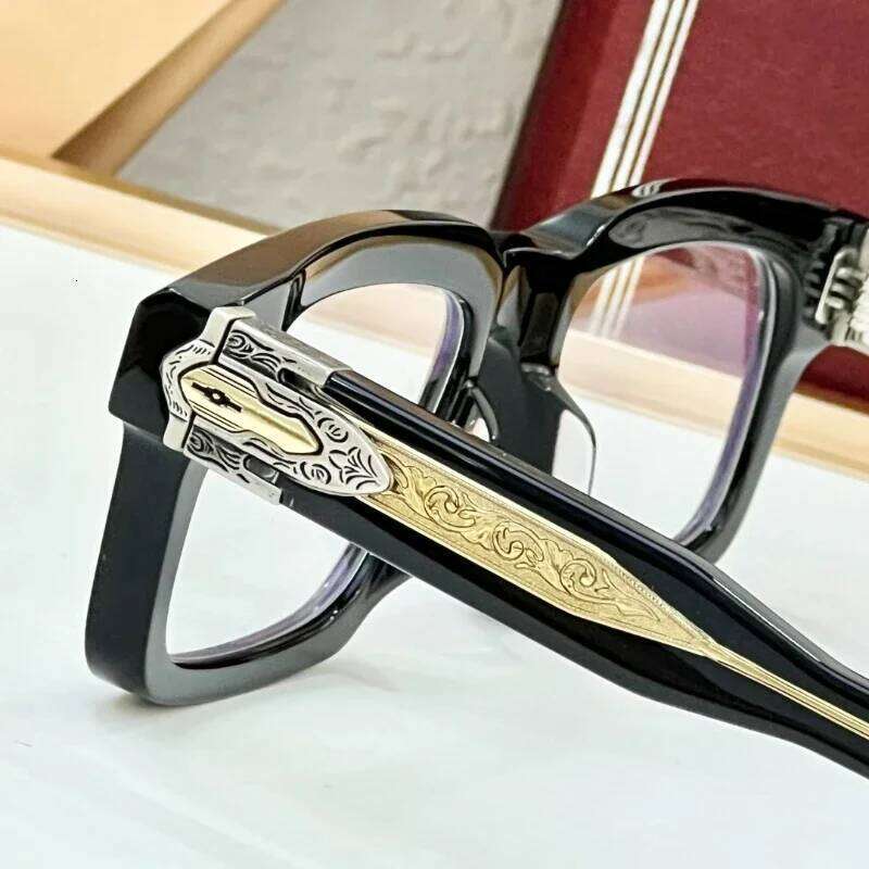 High Quality Square Acetate Sunglasses Frame Men Vintage Brand Design Driving Traveling Shades Eyewear Glasses