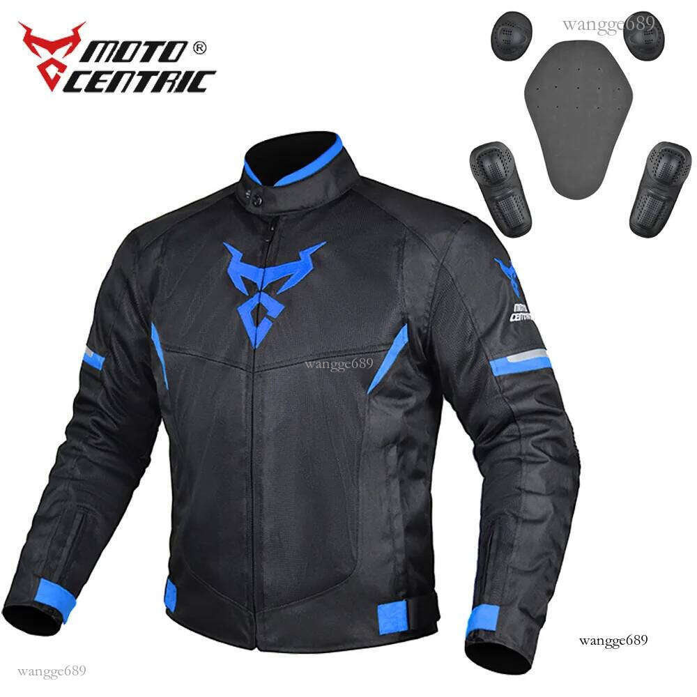 Breathable Motorcycle Jacket, Summer Motorcycle Riding Jacket - Lightweight Mesh Motorbike Protective Jacket with Body Armor for Men, Ideal for Warm W