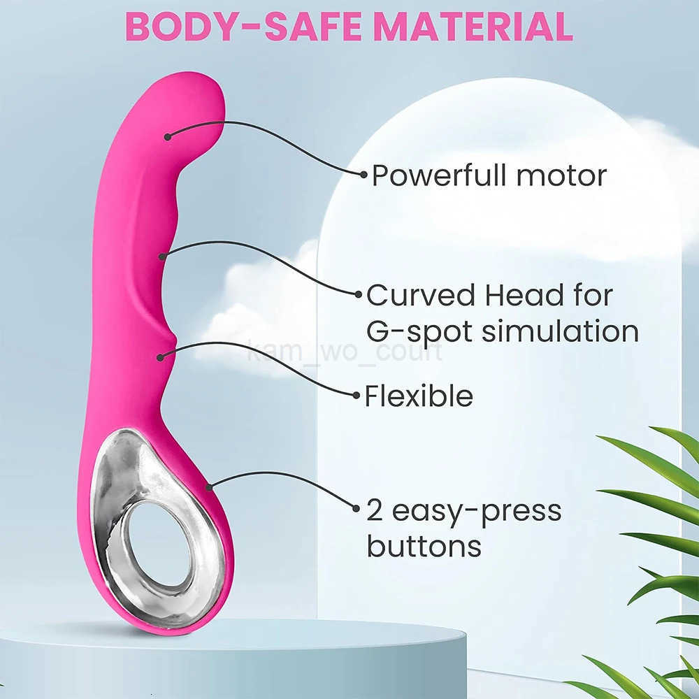 18 Female Adult Vibrator Clitoris Nipple G-Spot Tease Dildo Stimulator Massager Vagina Masturbator Sex Toys for Women Couples M250719