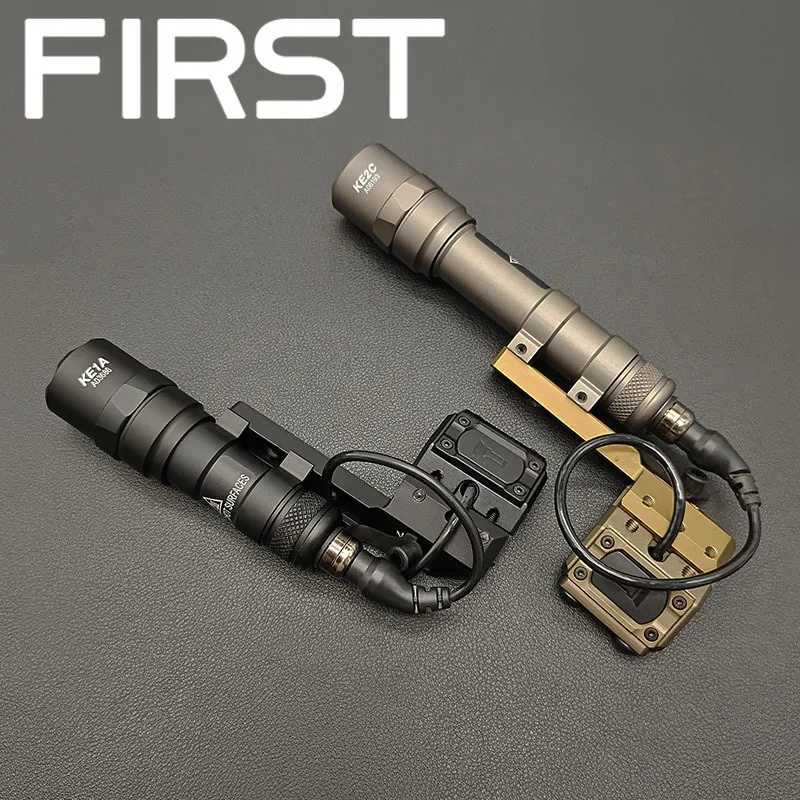 Airsoft Surir M300B M600B Tactical Flashlight Weapon Gun Scout Light with Modbutton Pure Switch Hunting Rif Accessories XJ250718