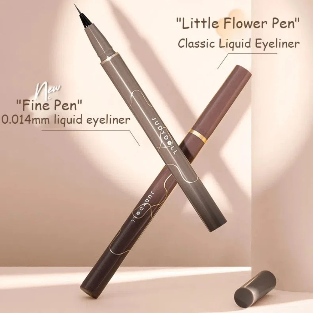 Judydoll Black Liquid Eyeliner Pencil Ultra-fine Waterproof Quick Dry Long Lasting Eye Makeup Smooth Eye Liner Pen Cosmetics 250716