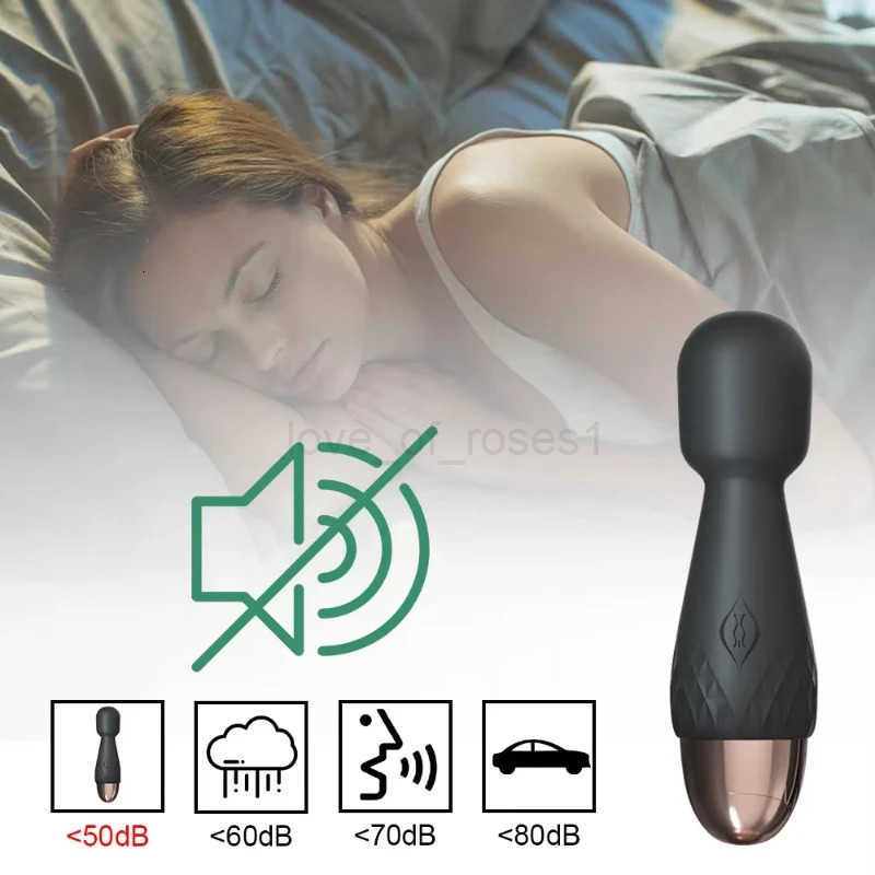 Love God Stick Second Generation Female AV Vibrator Masturbator Charging Variable Frequency Double Headed Vibrator Sex Products Z250719