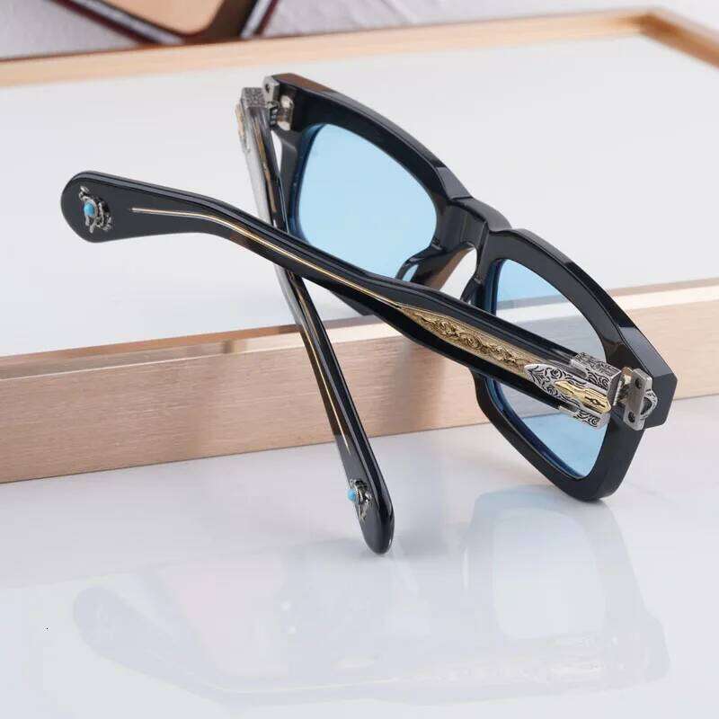 BEEDERE Fashion Trend Vintage Sunglasses Solid Thick Acetate UV400 Retro Square Style Unisex Top Quality 2025 with Case