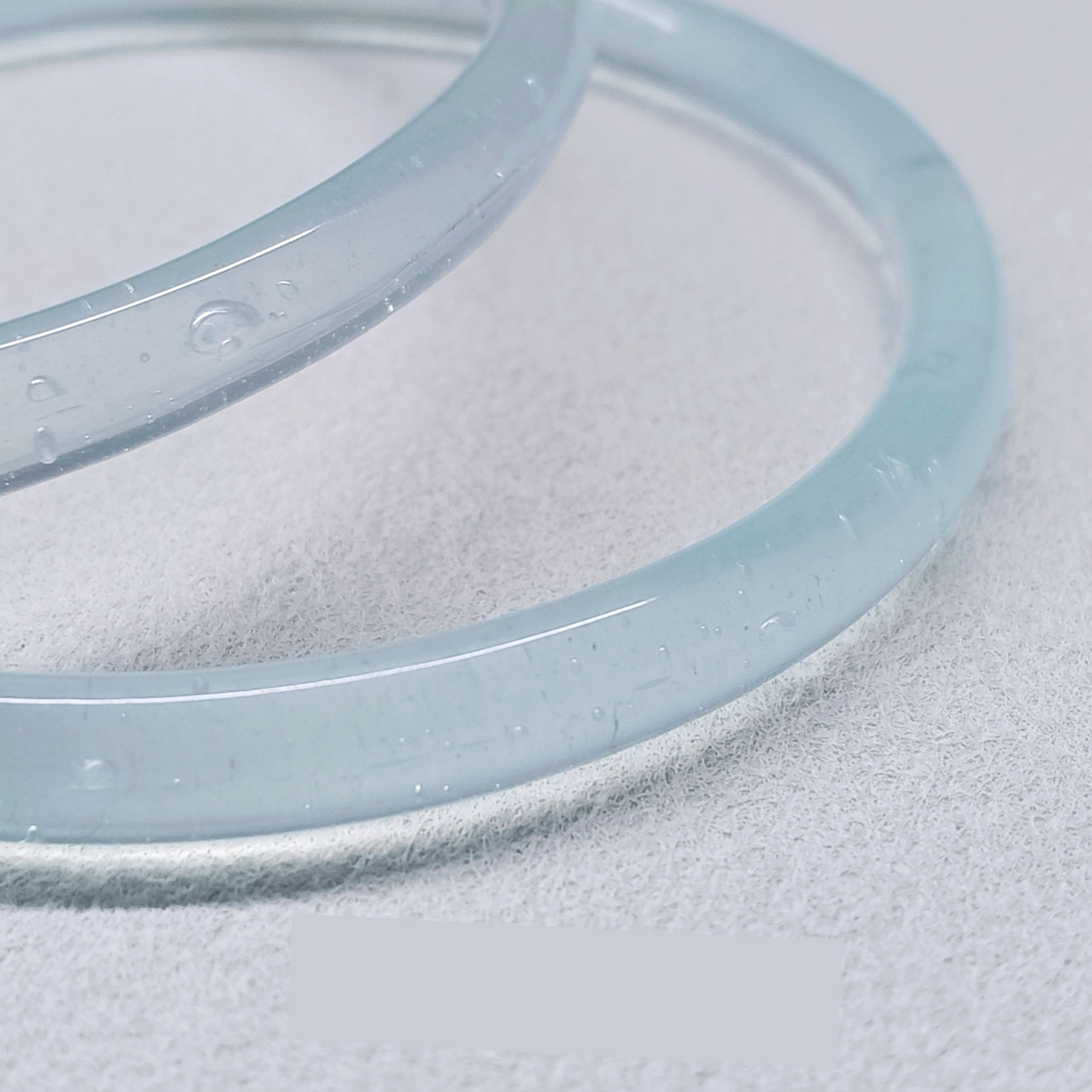 Xiling Original Design "Jingling Bells, Clear Sky" Glazed Glass Artistic Jewelry