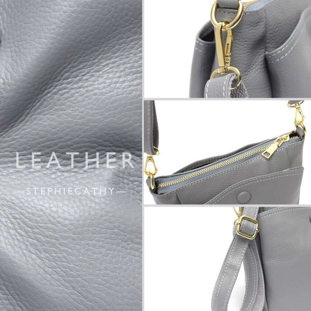 Designer Bag SC Casual Functional Small Crossbody Bags Women Fashion Genuine Leather Shoulder Handbags Multi Pockets Daily All Match Purses