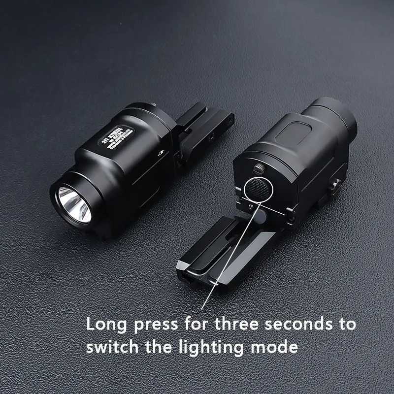Zenitco K-2P Tactical Metal Gen 2 Ksah 2P Ak-Sd Weapon Light Fit 20mm Rail With Switch Strobe Hunting D Powerful FlashlightXJ250718