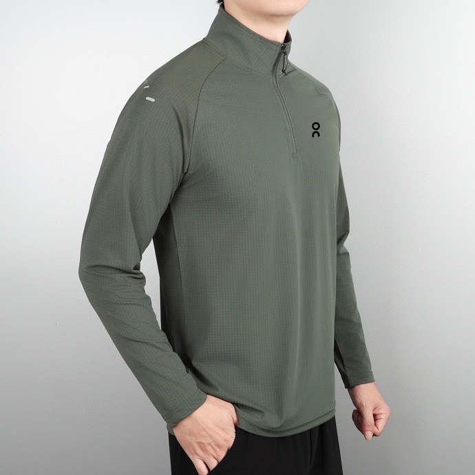 Fashion Brand designer mens jacket half zipper hoodie Training crewneck hoodies men basketball football Sweatshirt running gym jacket