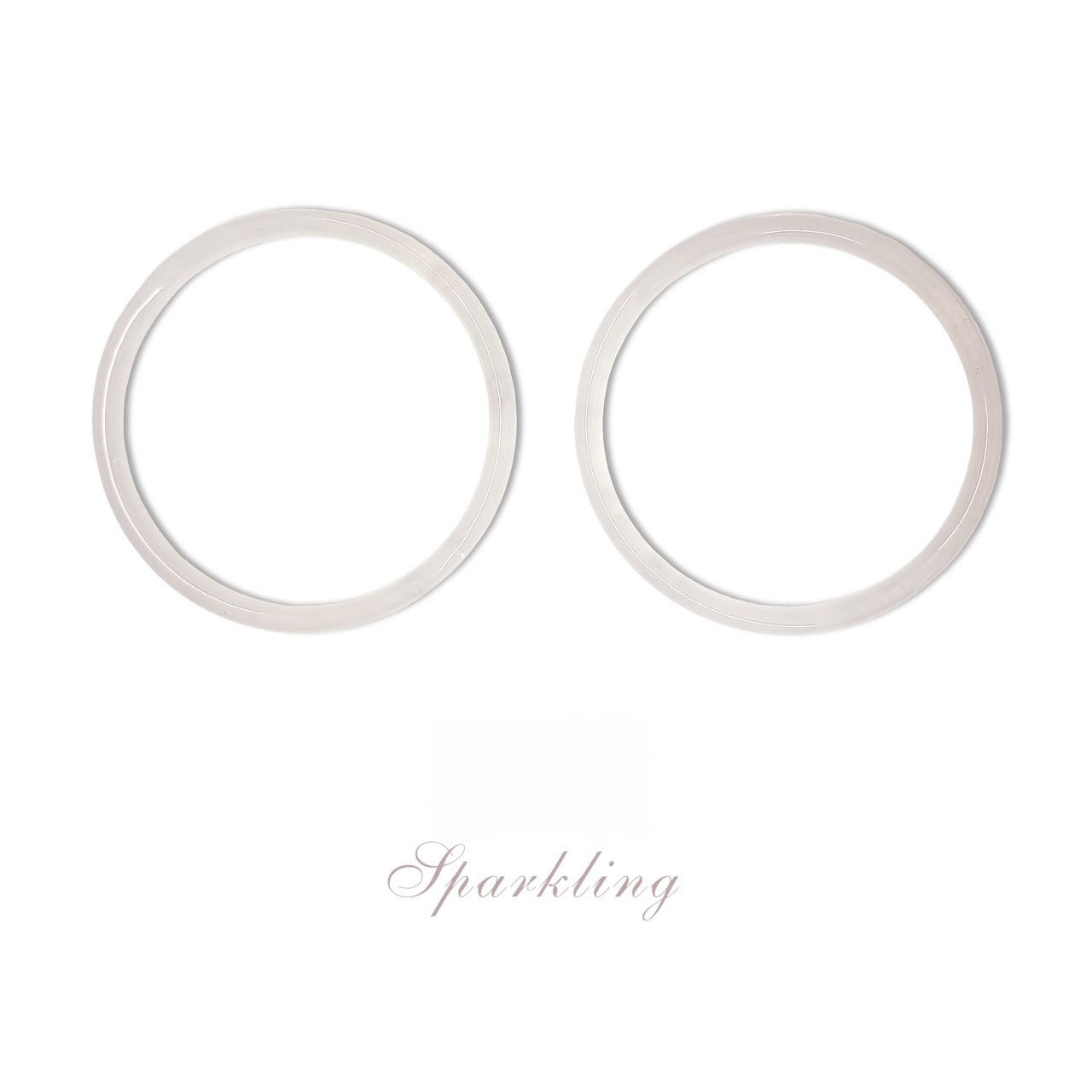 Xiling Original Design "Jingling Bells, Moonlight Radiance" Glazed Glass Artistic Jewelry