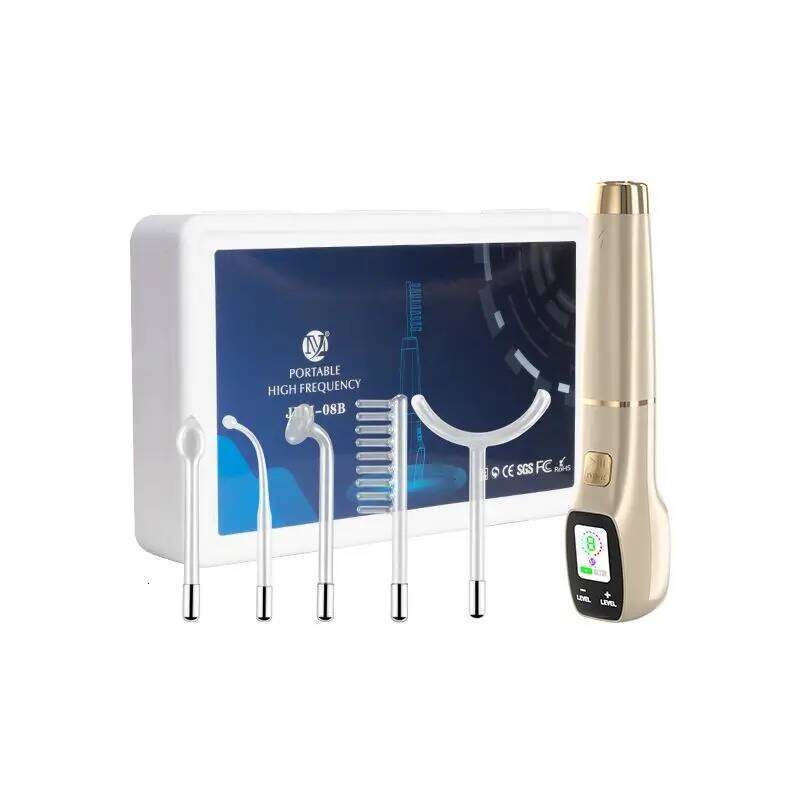 New Design Multifunction LCD Screen 4 in 1 Electric Facial Skin Care Wand Beauty Device