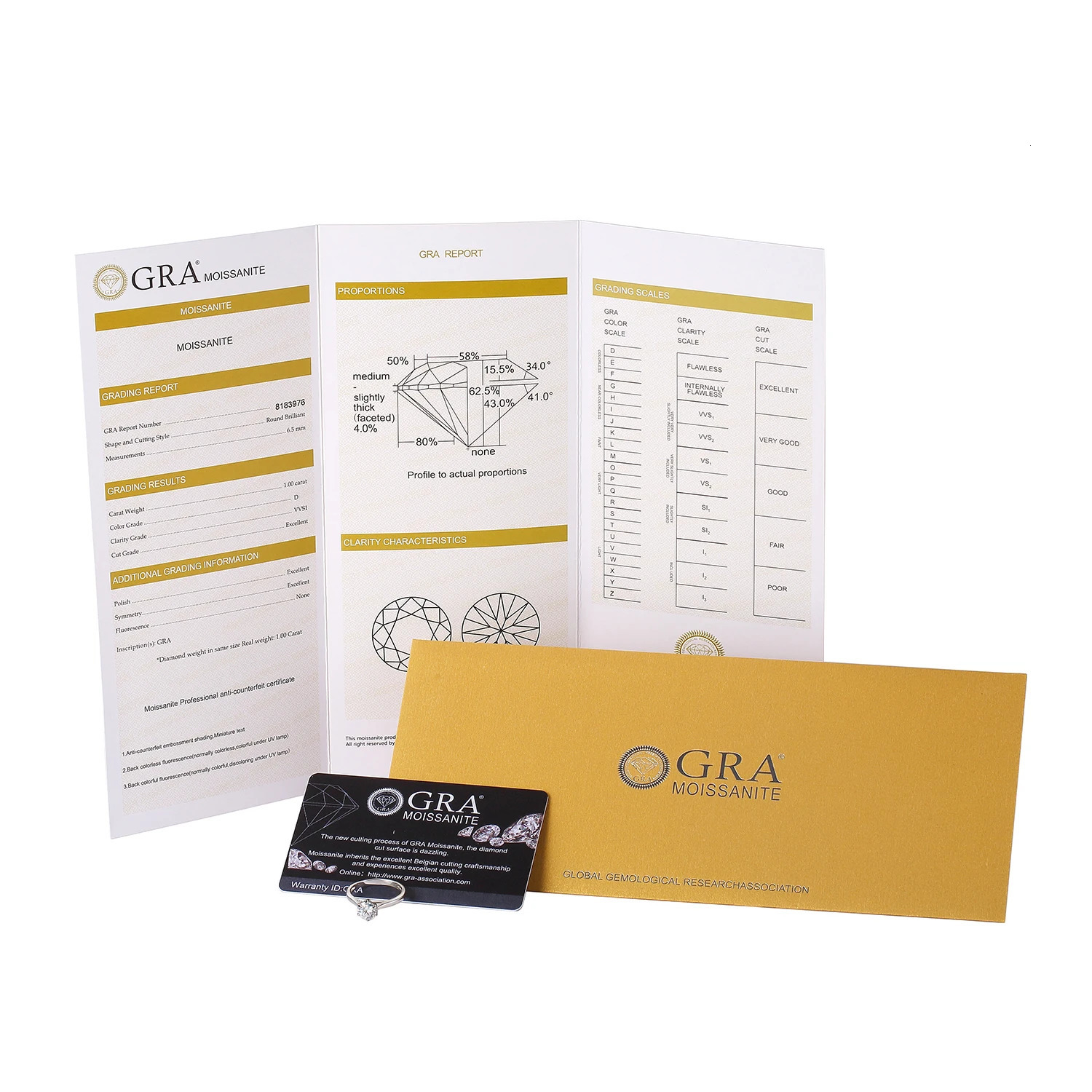 Jewelry D Color 0.5ct 1ct 1.5ct 2ct Round Cut S925 Sterling Silver Solitaire Wedding Engagement Ring for Women 250715