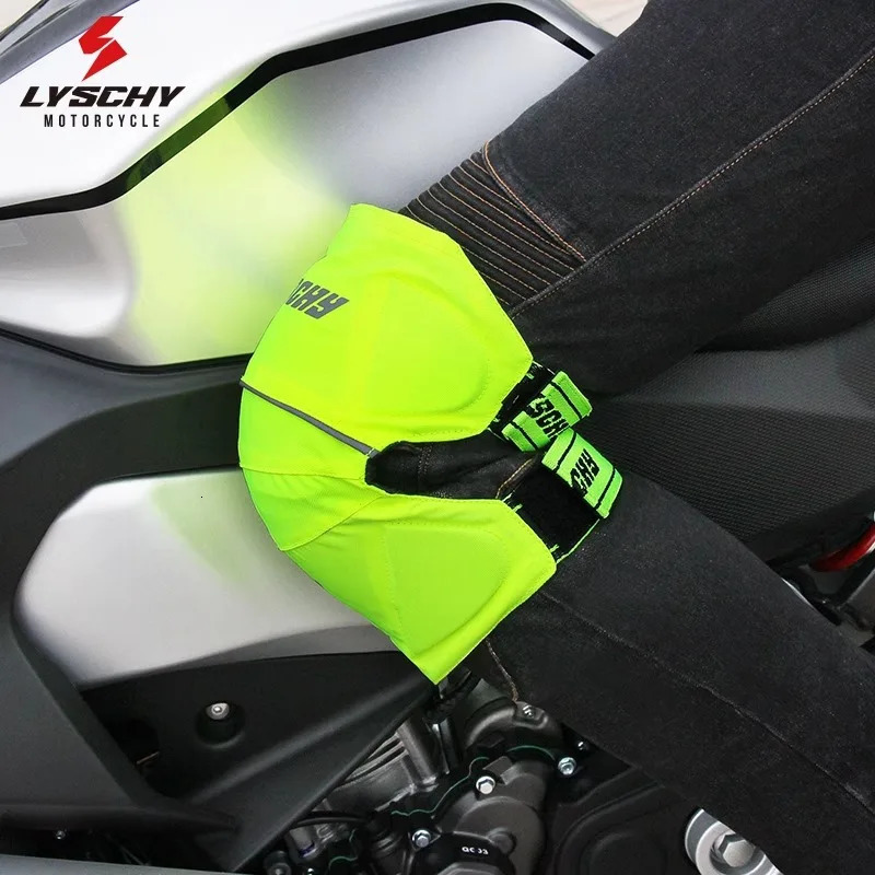 LYSCHY Motorcycle Knee Pads Summer Breathable Motocross Guards Night Reflective Racing Protection Kneepads Motorbike 250708