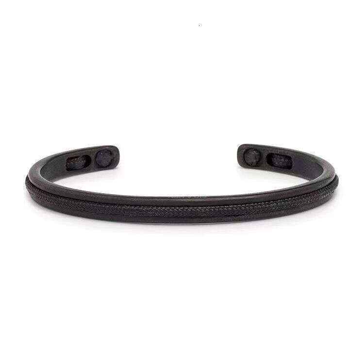 New Designer Jewelry Dutch Open Handwoven Boat Creative Men And Women Couple Personality Temperament Red Rope Bracelet Black