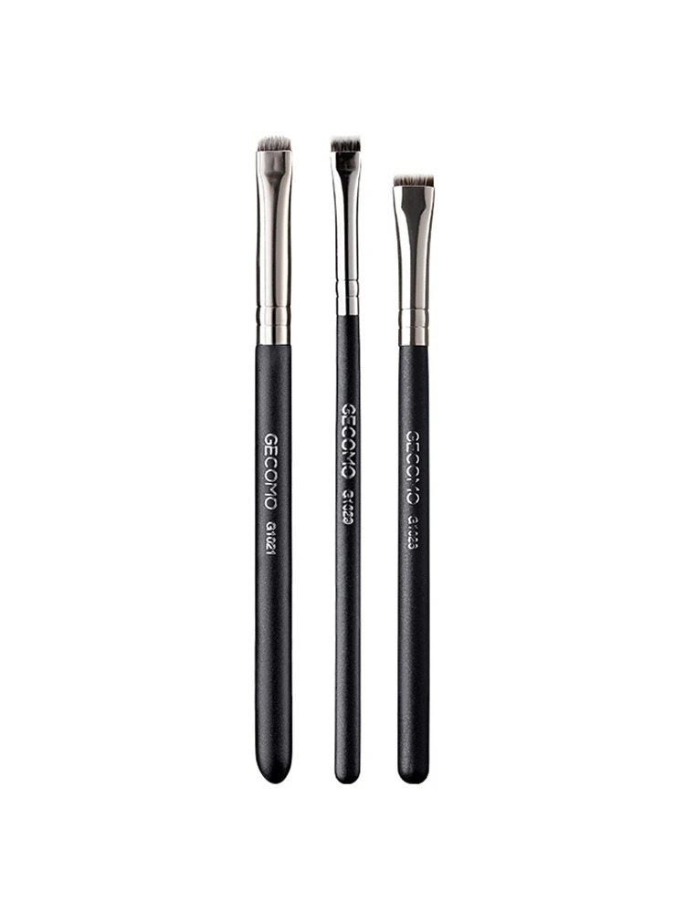 Eyeliner brush eyebrow do not eat powder easy overhand blade flat head circular arc eye repair makeup 250714