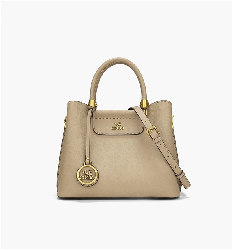 COCIO designer Shoulder Bags High end leather large capacity portable tote bag fashionable versatile crossbody bag