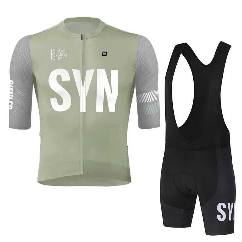 SYN Mens cycling sweatshirt summer MTB road cycling shirt short top polyester fiber cycling jersey quick drying clothes S250718