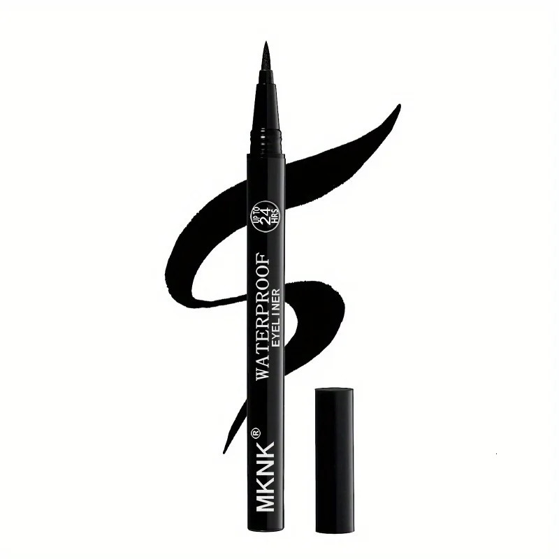 10pcs Waterproof Black Eyeliner Pens-Smooth Fast-Drying Long-Lasting Makeup with Sweatproof Formula Perfect for Bold 250716
