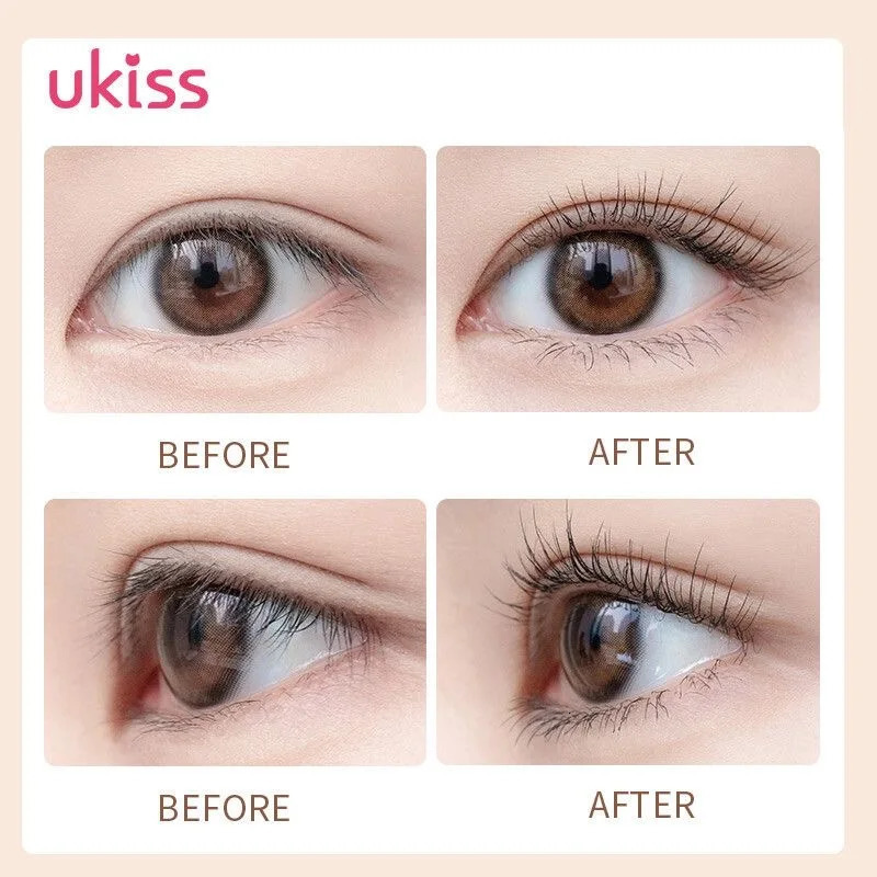 UKISS Eyelash Primer Mascara Eyelashes Base Thick Long-wearing Waterproof Eye Black Brush Beauty Makeup 250717