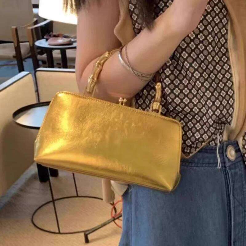 High Quality Design Gold Women Handbag Fashion Dinner Shoulder Crossbody Bag