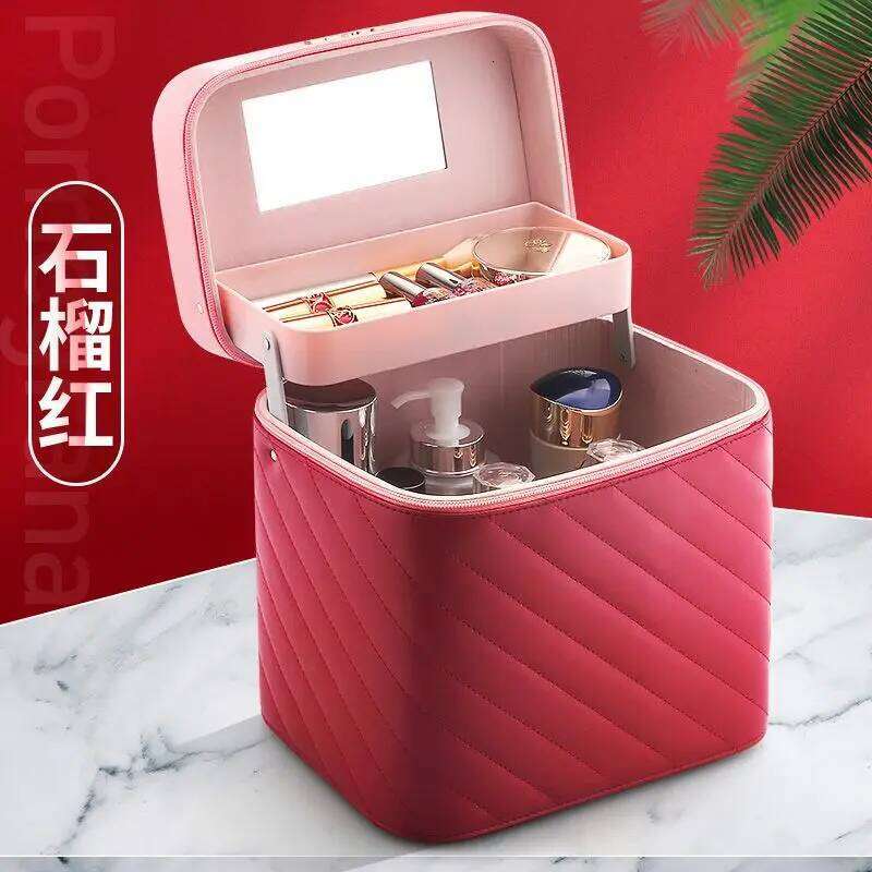 Bag Portable Multifunctional Organizer Box Out Handheld Cosmetic Case