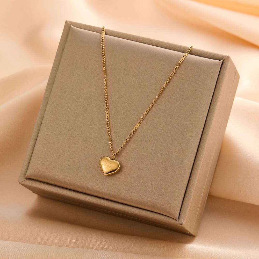 Fashion New Style Dia-Studded Titanium Steel designer Necklace for Women Versatile Ins Internet Celebrity Liht Clavicle Chain Eleant Hih-End Feel