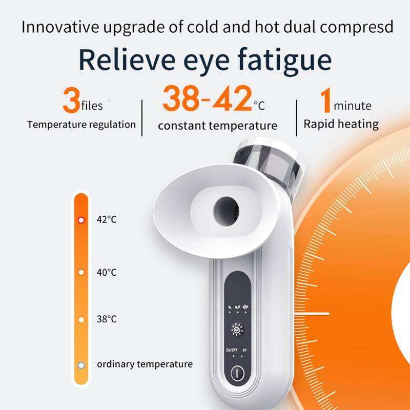 Mini Heated Nano Mist Sprayer Electric Steamer With Warm Compress Moist Relief Dry Eyes Portable Eye Mister Drops Tool