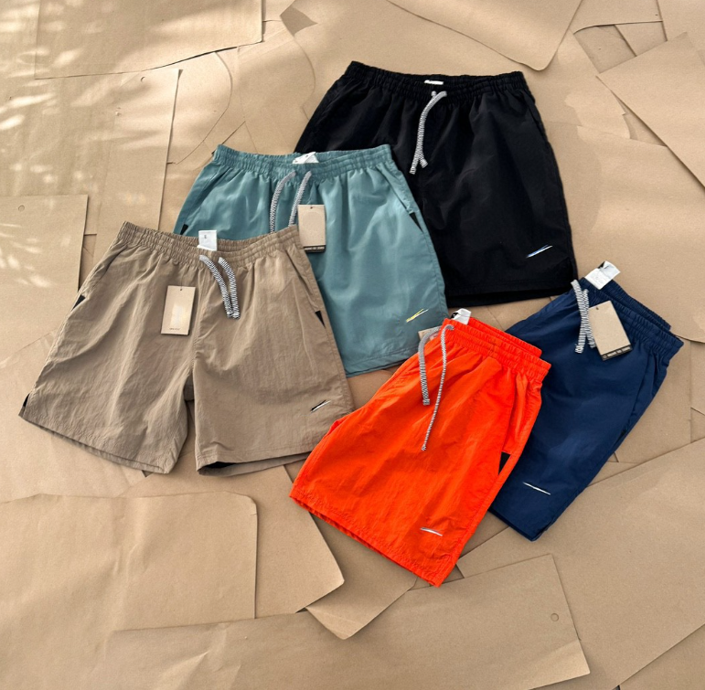 Men's Shorts New sports shorts summer ice silk training fitness men's running quick-drying five-inch pants, casual loose and breathable