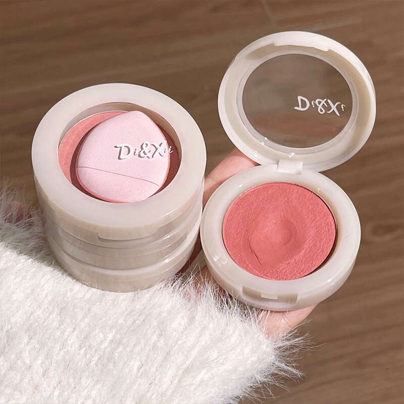 Di&Xi Peach Blossom Bobo Mousse Blush Cream Natural Color Brightening Korean Style Youthful Versatile Girl Makeup X250717 X250719
