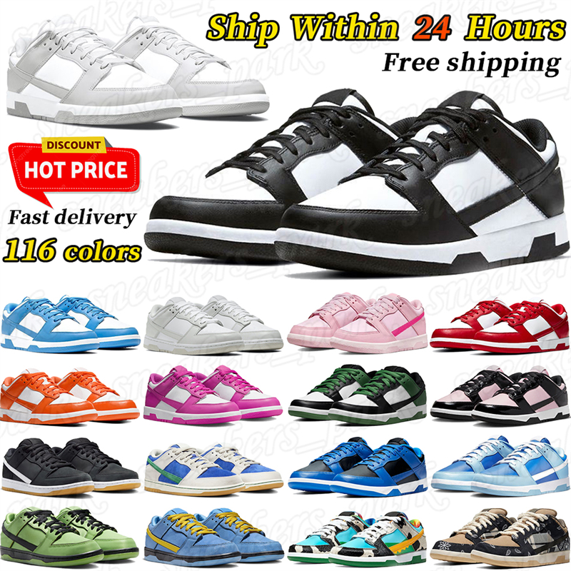 Free shipping designer running shoes low flats sneakers for men White Black Grey Fog University Blue Triple Pink Laser Orange outdoor sports womens mens trainers