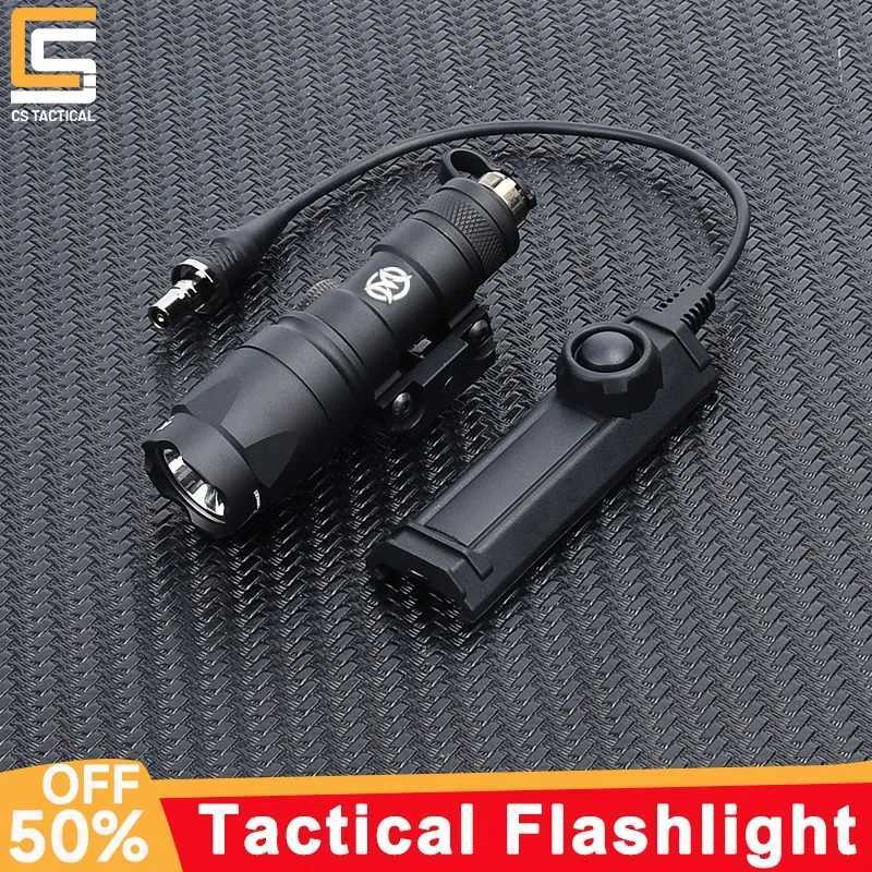 300 300A Tactical SF Flashlight Dual Function Pure Switch for Airsoft Pistol Weapon Accessories Light Fit 20mm RailXJ250718