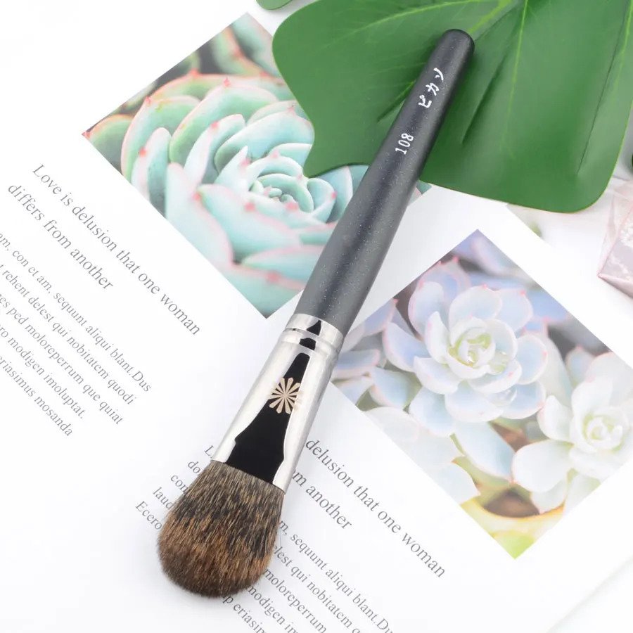1pc P108 Squirrel hair Blush Makeup brushes shadow contour Blush sculpting Make up brush cosmetic tools High quality 250716