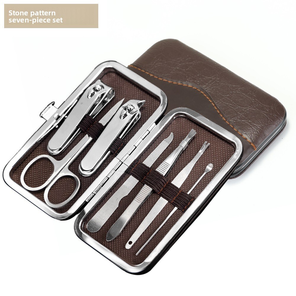 Bestseller Complete Manicure Set: Round Tail Contouring Clippers, Nail Cutter, and Beauty Tool Kit ddmytues