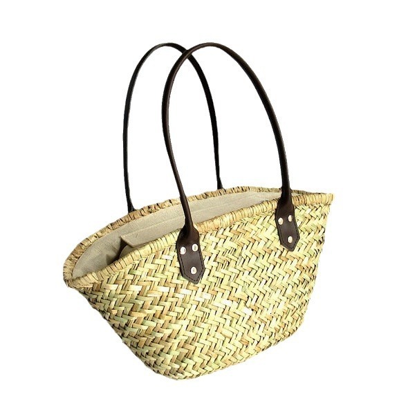 Grass Woven Diagonal Weave Small Handle Shoulder Trendy Women's Bag