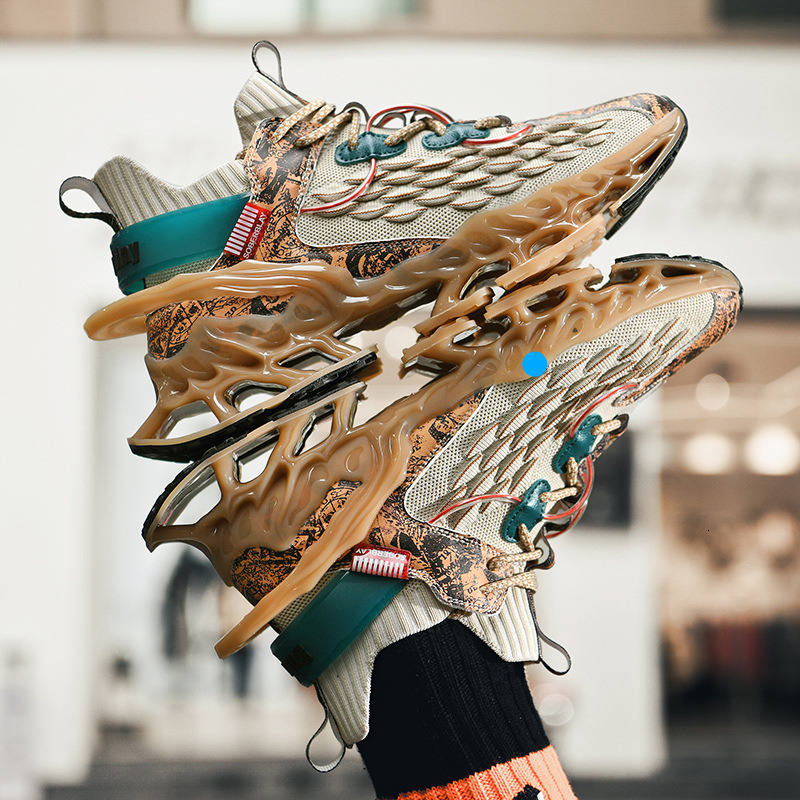 National Trend Sports for Men, Autumn Blade Casual Lightweight Shoes, Men's Running Shoes Size Large