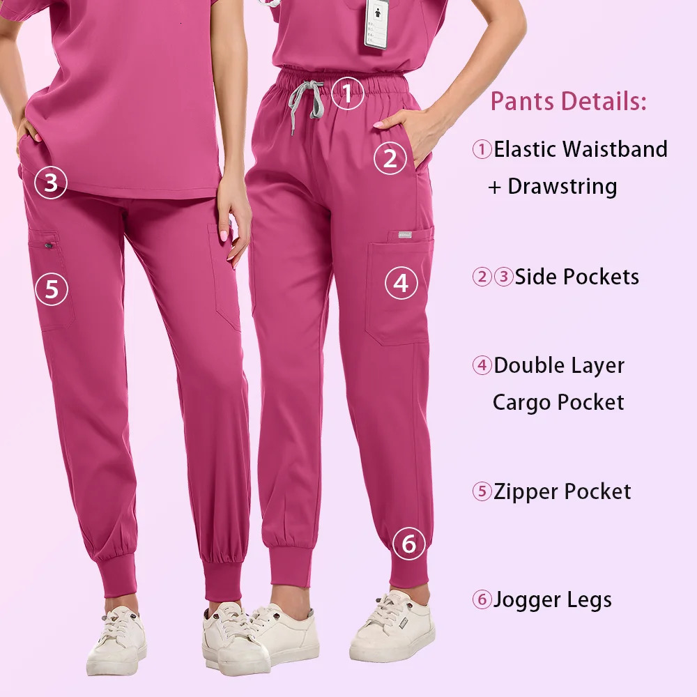 Factory Wholesale Uniform Woman Top With Skirt Scrubs s Big Sizes Clinical Stitch Unisex 250715