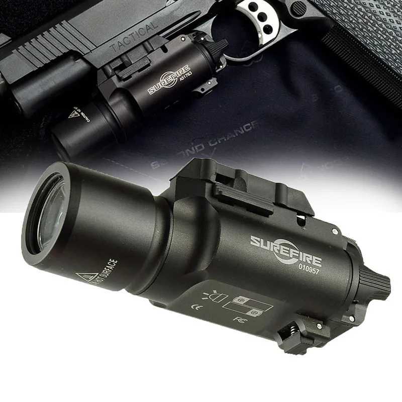 Tactical X300 Hunting XH35 Weapon Lights 1000 Lumens Weapon Scout Light Pistol Flashlight Mount Holster Adapter LampXJ250718