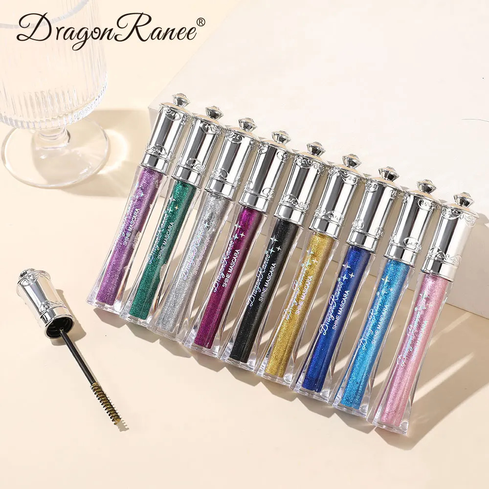 Glitter Diamond Mascara Fine Shimmer Delicate Silky Mascara Eye Modification Waterproof Long-Lasting Makeup Versatile Mascara 250717