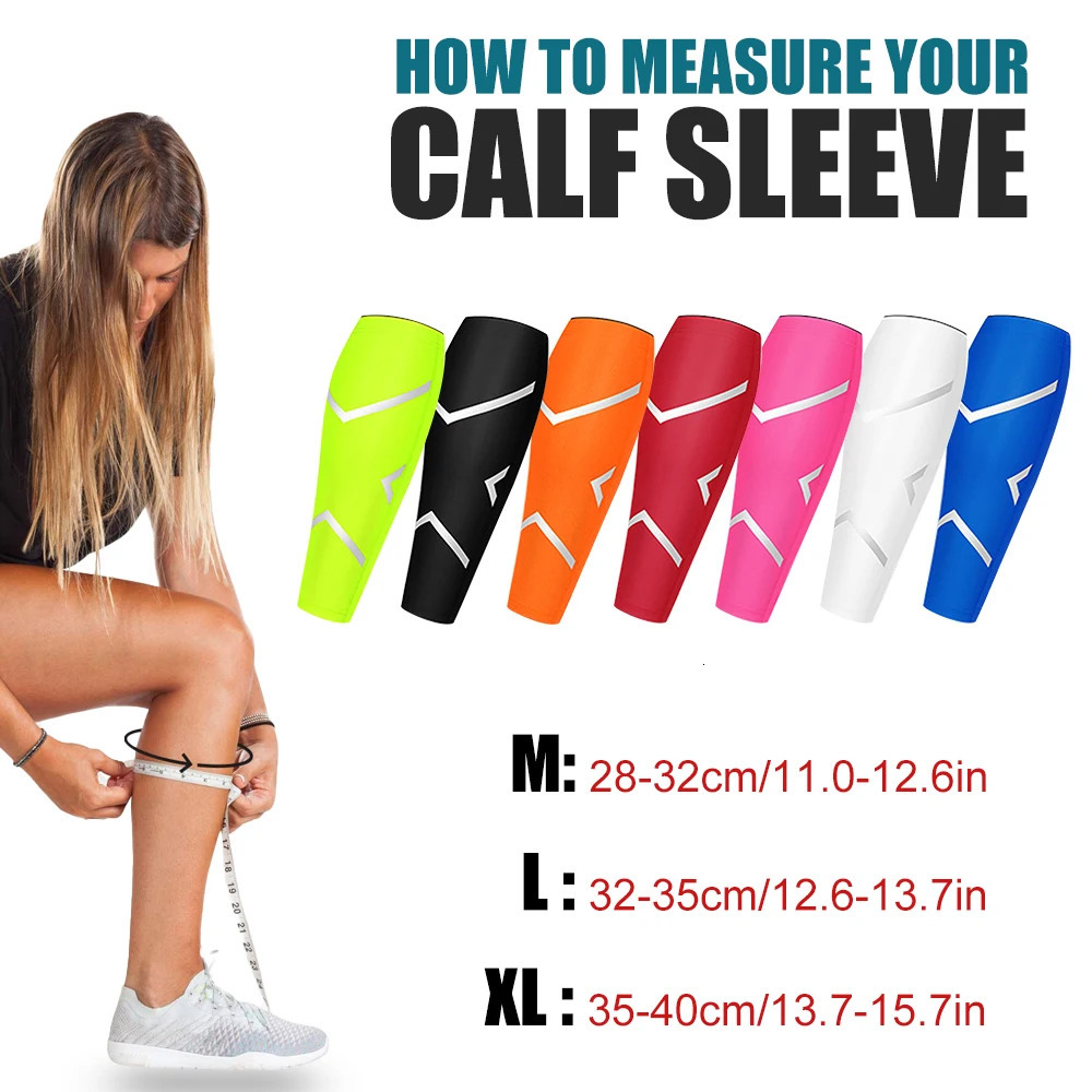 1PC Calf Compression Sleeves for Men Women - Leg Compression Sleeve - Footless Compression Socks for Shin Splint Varicose Vein 250715