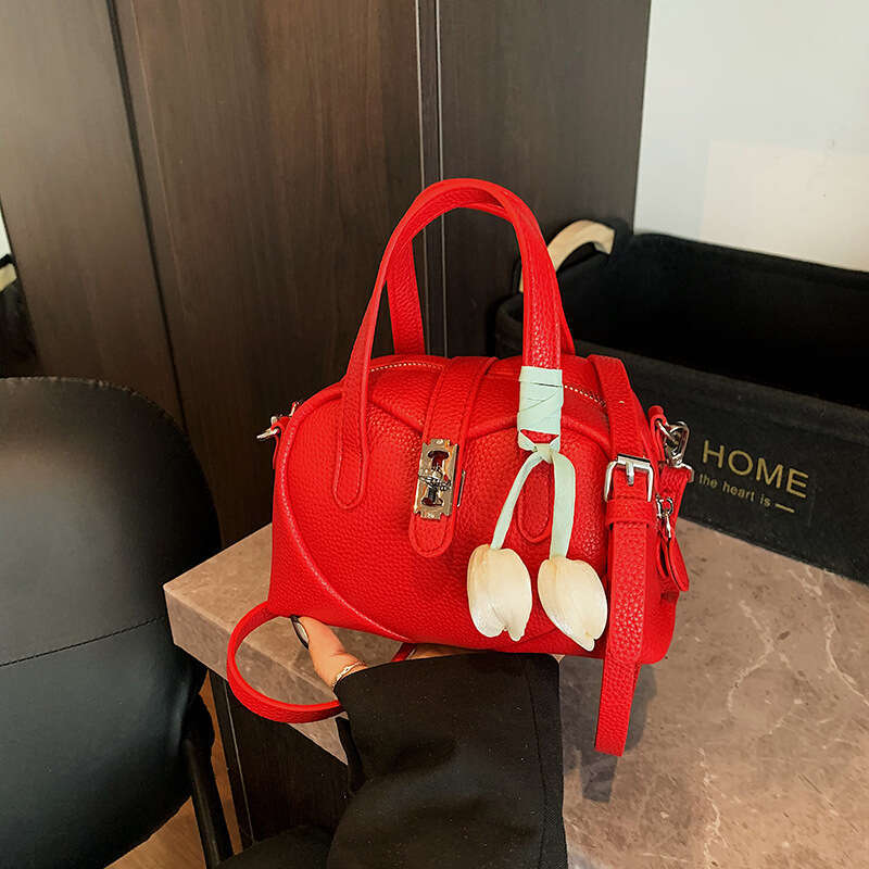 Fashion Casual Single Shoulder Korean Niche Simple Summer Trendy Textured Crossbody Bag for Women