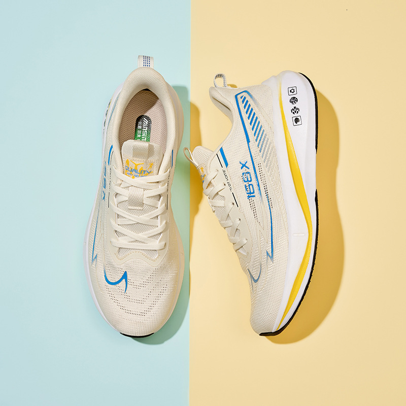 Men's Sneakers 2025 Summer New Mesh Breathable Lightweight Soft Sole Shock Absorption Versatile Casual Running Shoes for Men